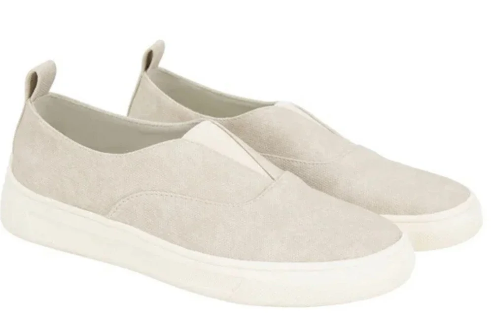 Kensie Salia Beige Womens Shoes Slip On Fabric Size 7 M